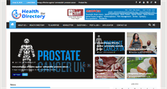 Desktop Screenshot of healthdirectorybotswana.com